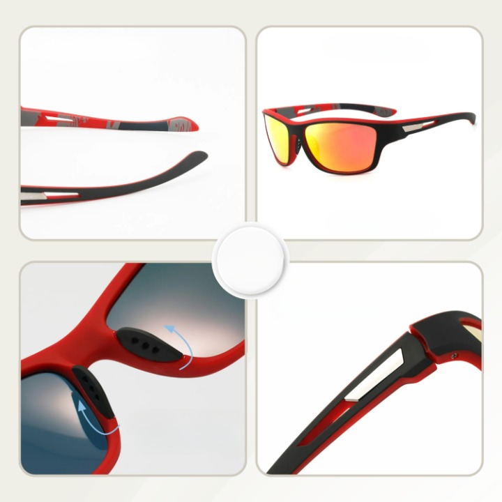 Sports Sunglasses Polarized & Scratch-Resistant 100% UVA/UVB Protection