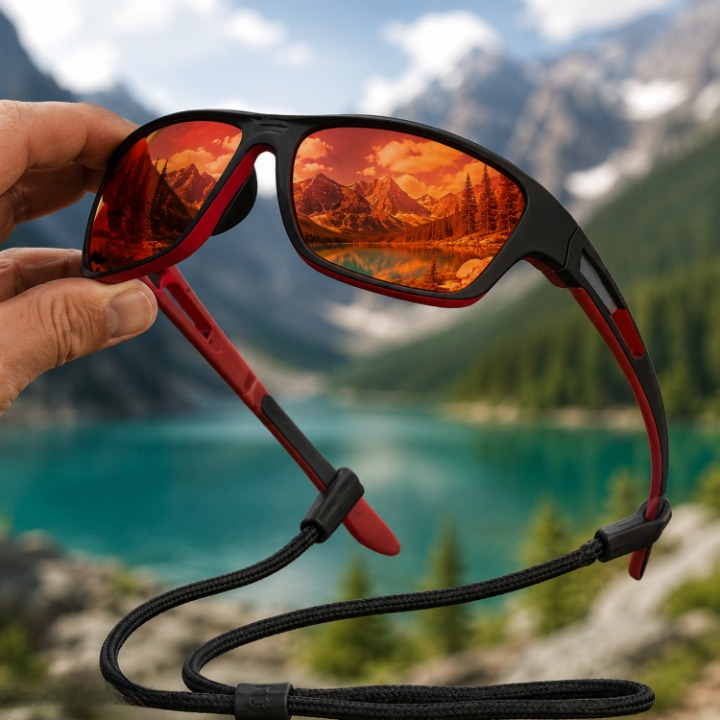 Sports Sunglasses Polarized & Scratch-Resistant 100% UVA/UVB Protection