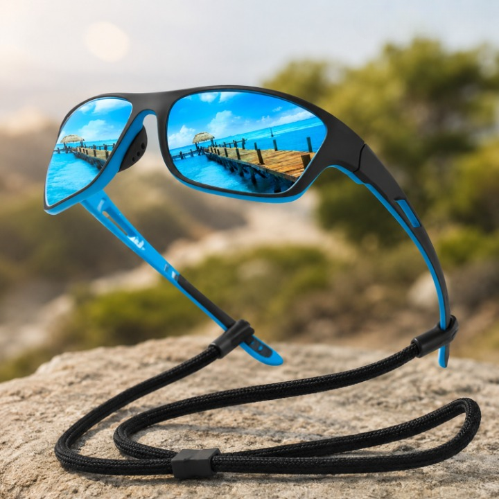 Sports Sunglasses Polarized & Scratch-Resistant 100% UVA/UVB Protection