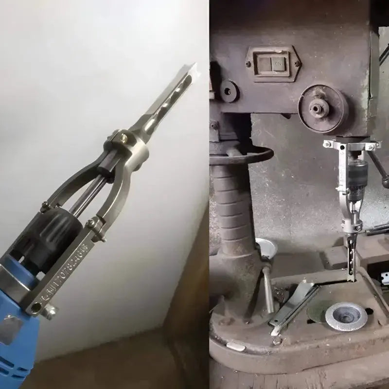 Square Hole Drill Bit High-Speed Steel Fits Most Drills
