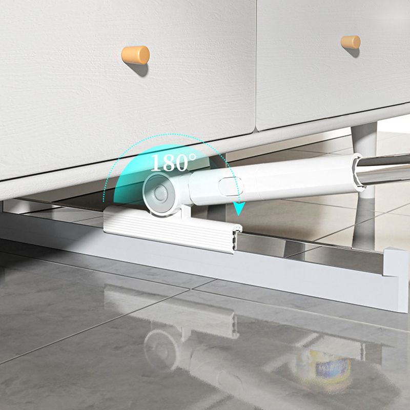 Squeegee Broom 180° Rotating Head Silicone Lip
