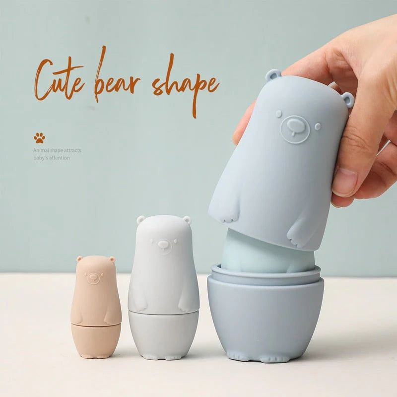 Stacking Dolls Silicone Teething-Friendly Set of 4