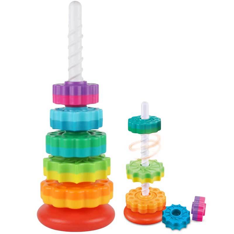 Stacking Toy Spinning Discs BPA-Free