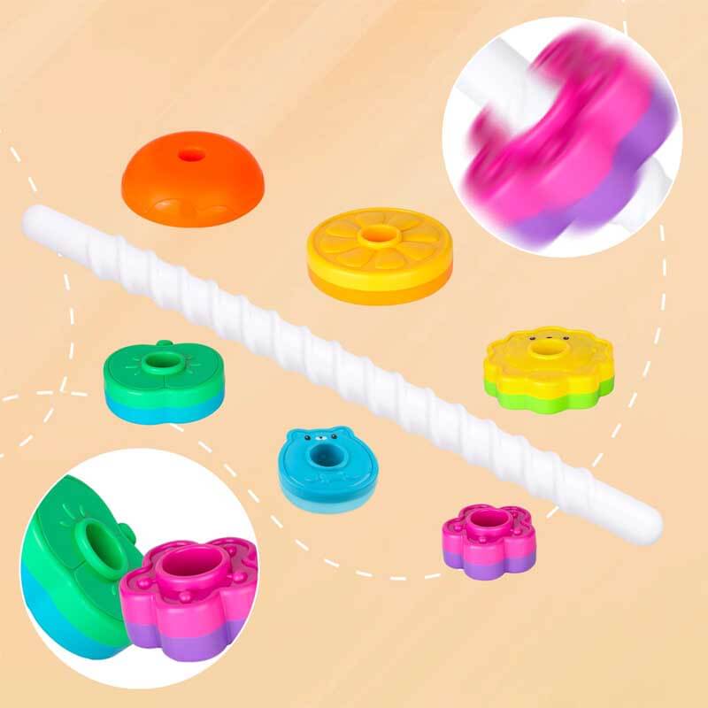 Stacking Toy Spinning Discs BPA-Free