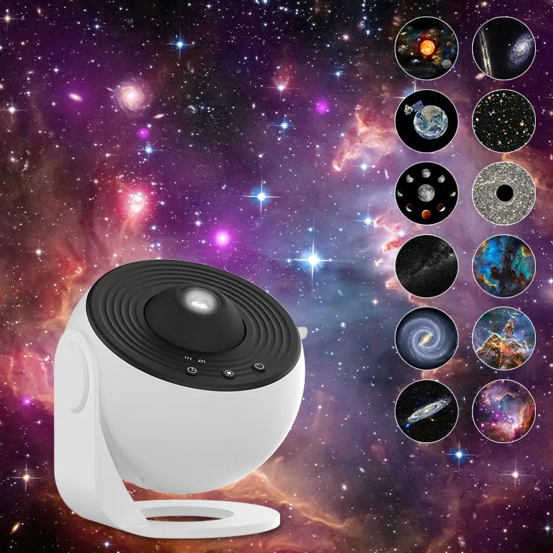 Star Projector 12 Constellations High-Res USB-C & Bluetooth
