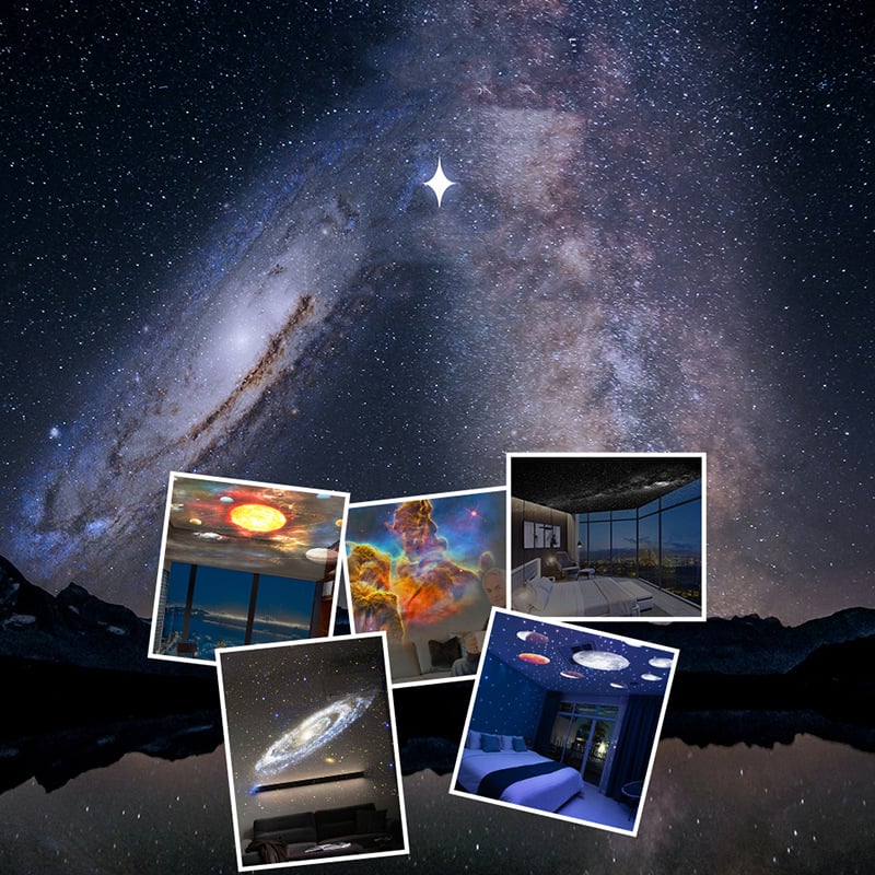 Star Projector 12 Constellations High-Res USB-C & Bluetooth