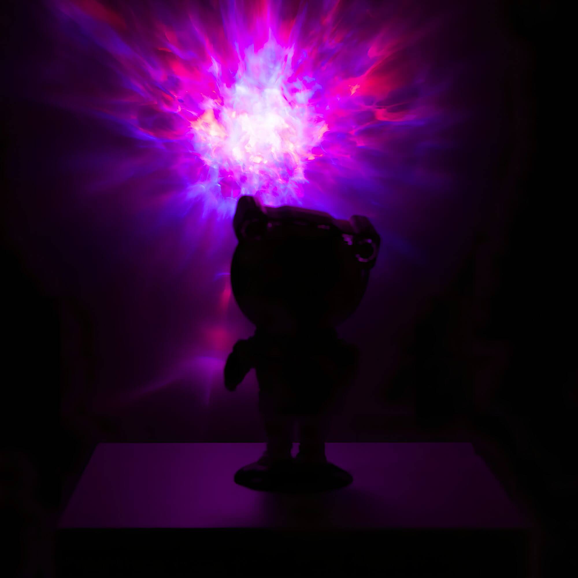 Star Projector Lamp Astronaut Design RGB LED Remote Control
