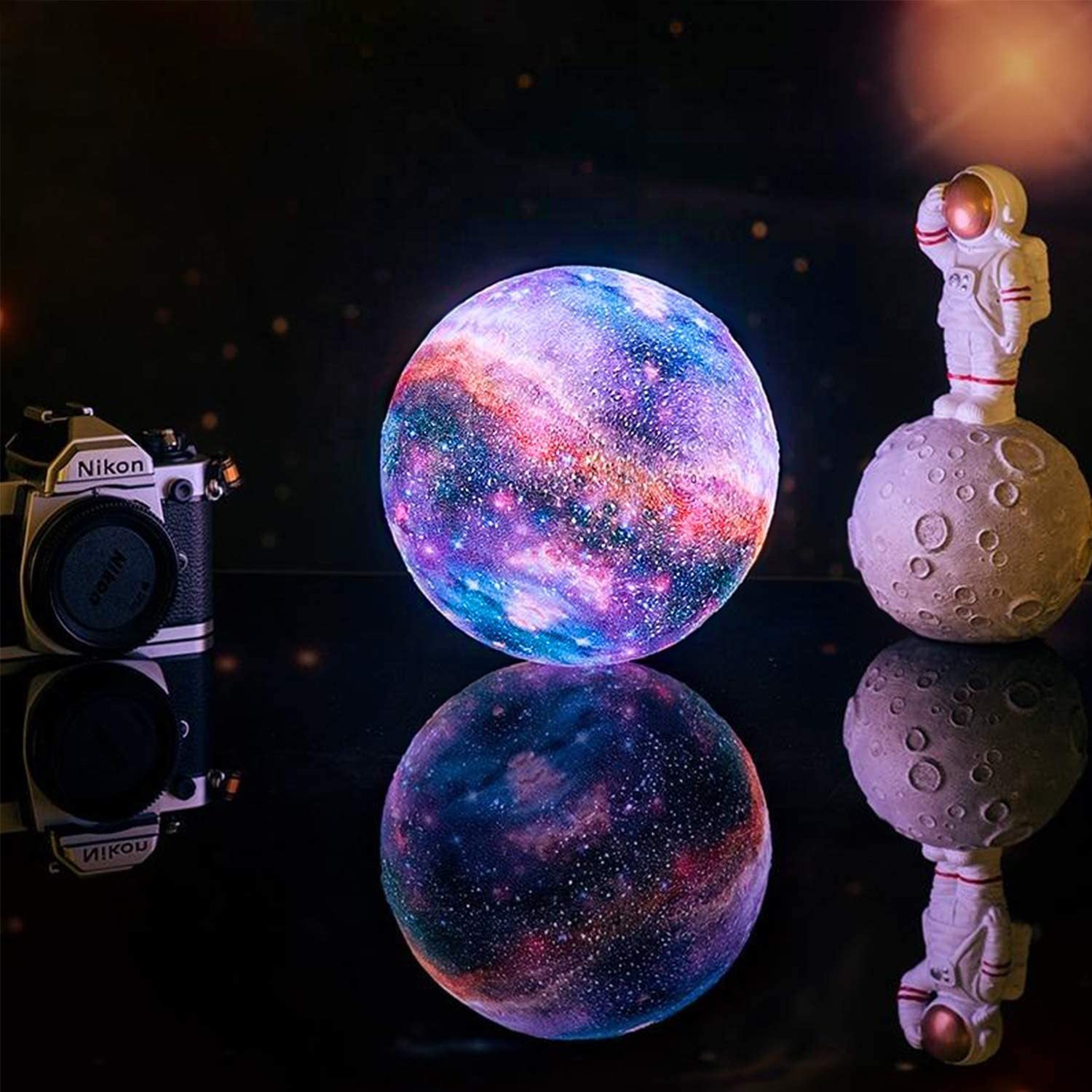 Star Projector Soft LED Rechargeable Touch Control