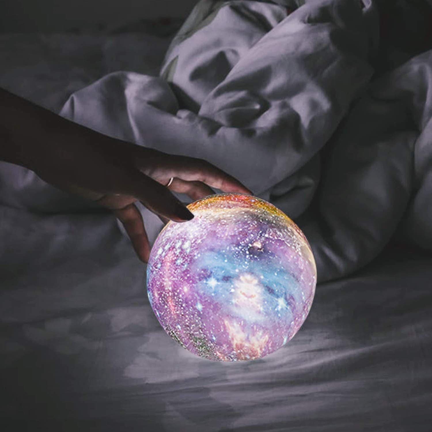 Star Projector Soft LED Rechargeable Touch Control