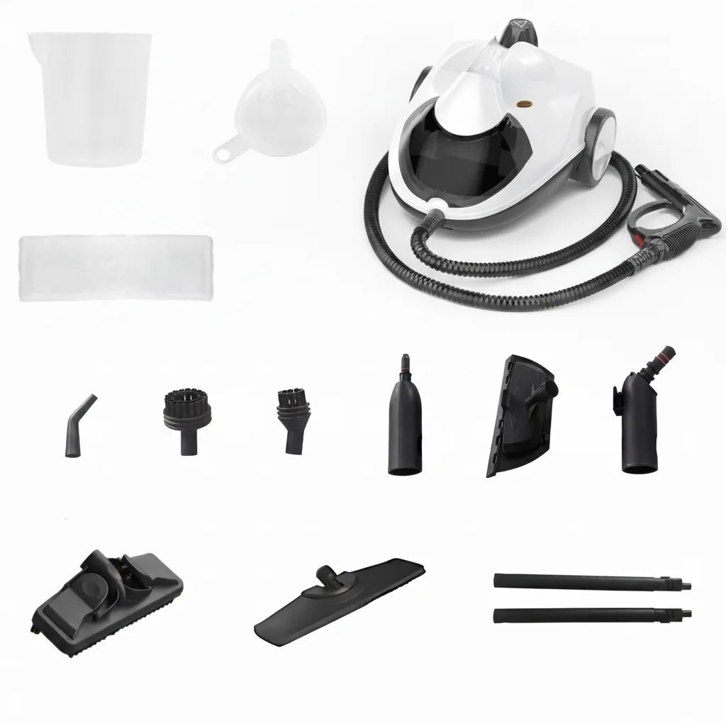 Steam Cleaner High-Pressure 2L Removable Tank Fast Heat-Up