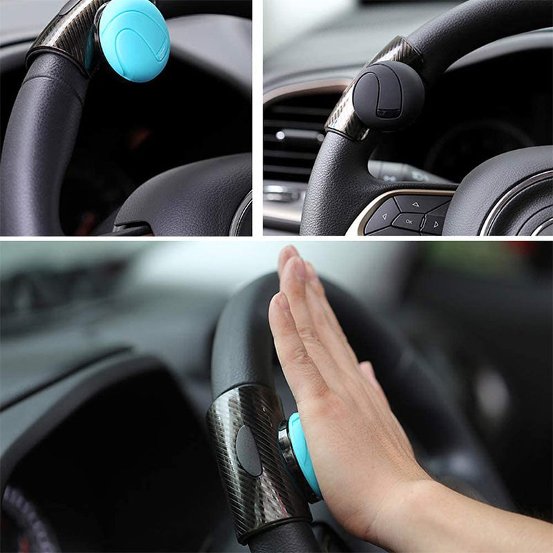 Steering Wheel Knob 360° Rotatable Non-Slip Silicone