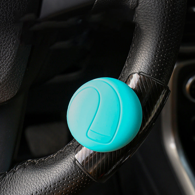 Steering Wheel Knob 360° Rotatable Non-Slip Silicone