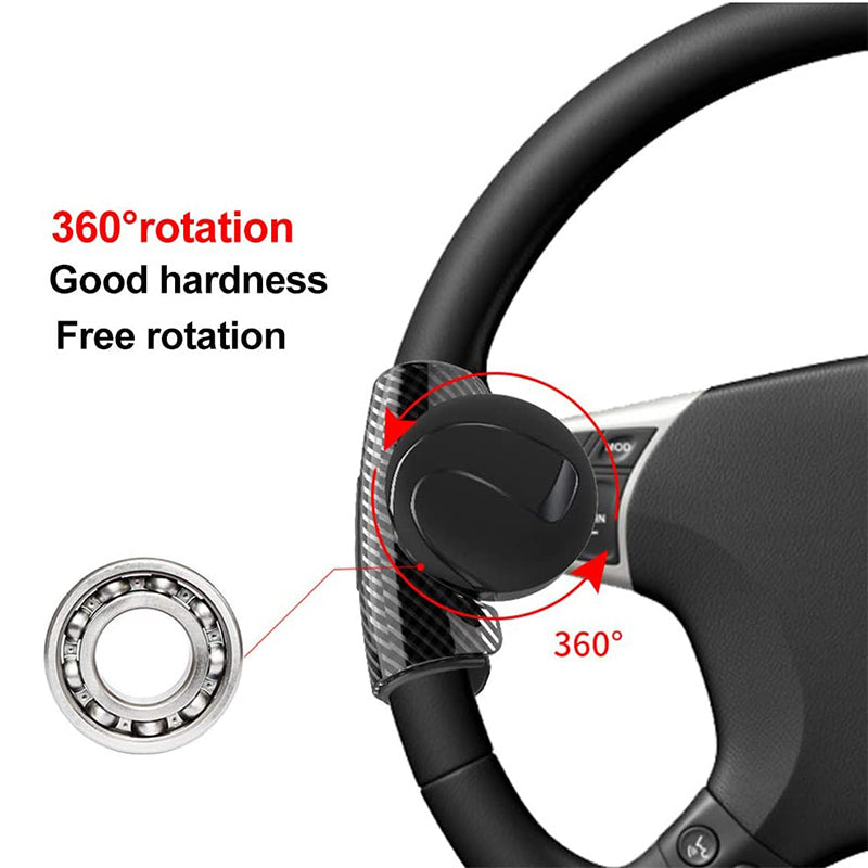 Steering Wheel Knob 360° Rotatable Non-Slip Silicone