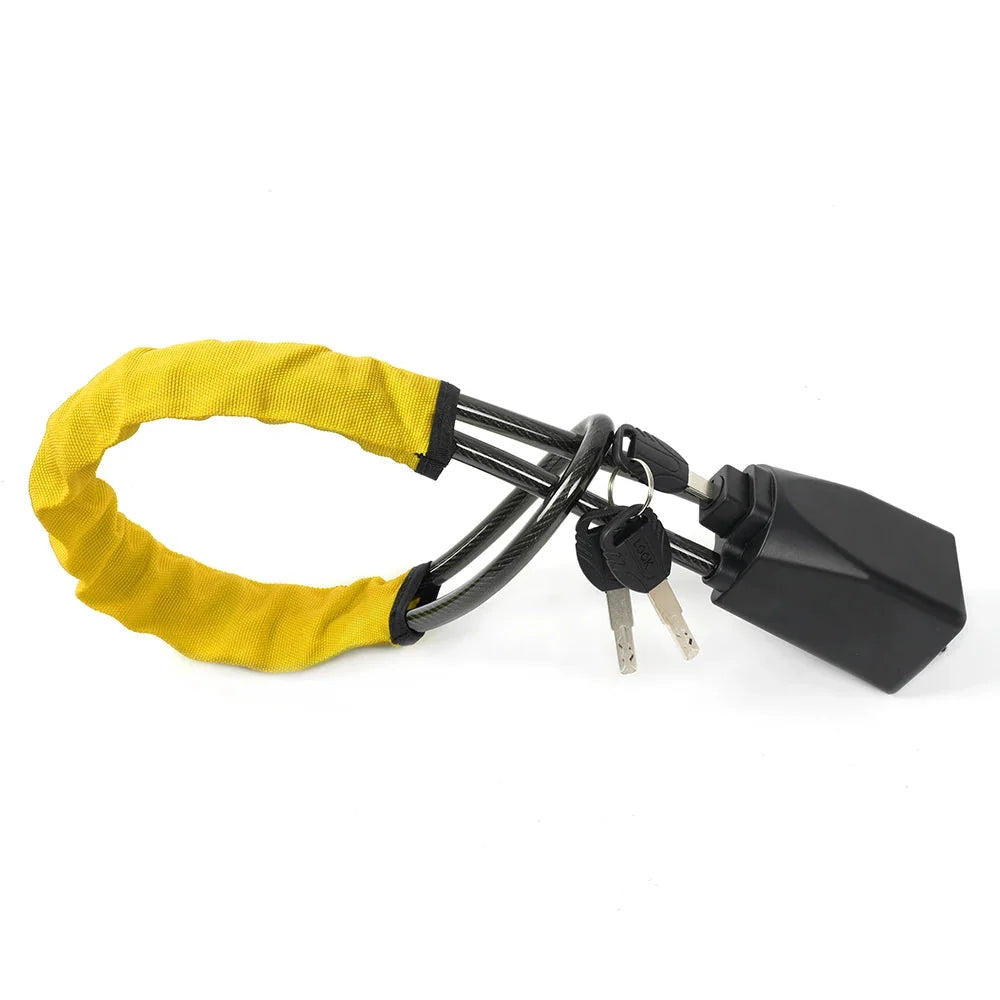 Steering Wheel Lock Cut-Resistant Steel Fits Up To 69cm