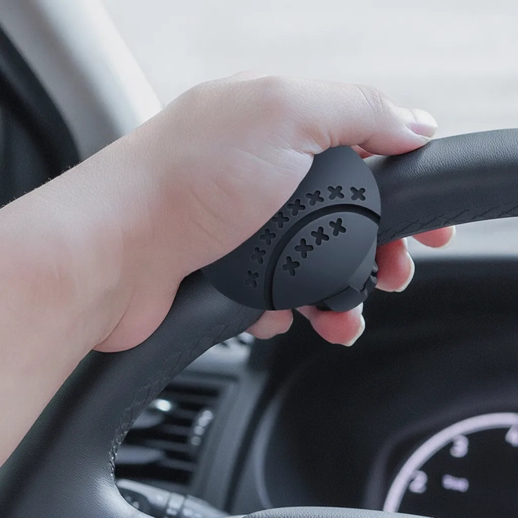 Steering Wheel Spinner Knob Non-Slip Silicone 360° Rotation