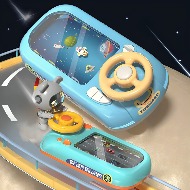 Steering Wheel Toy Interactive Games USB Or Battery Powered