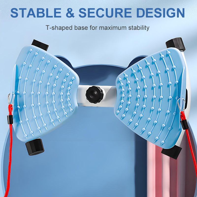 Stepper Resistance Bands & Steel Frame Non-Slip