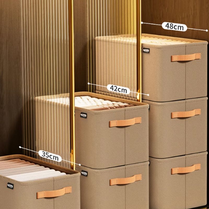 Storage Box Foldable Cord Fabric & Reinforced Handles