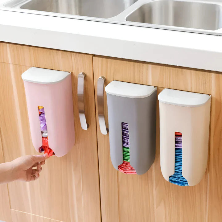 Storage Box Wall-Mounted Self-Adhesive One-Hand Dispensing