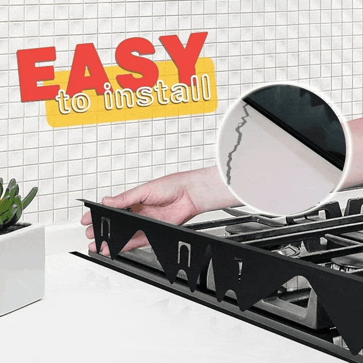 Stove Gap Cover Adjustable Telescopic Stainless Steel