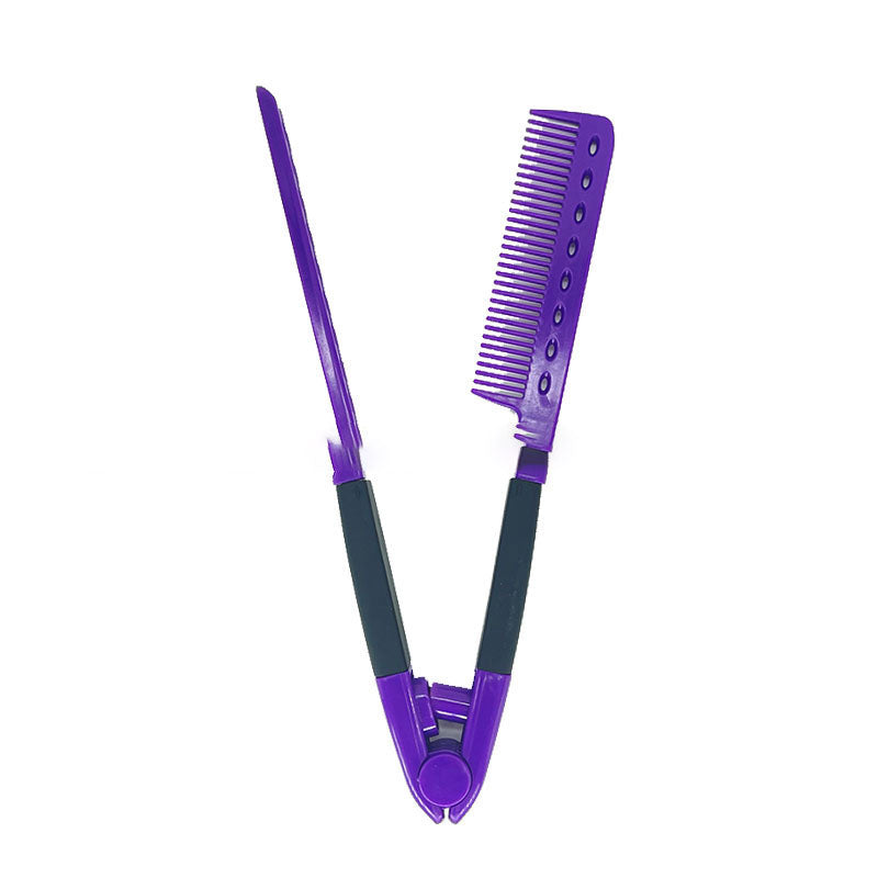 Straightening Comb V-Shaped Gentle Detangling & Heat Protection