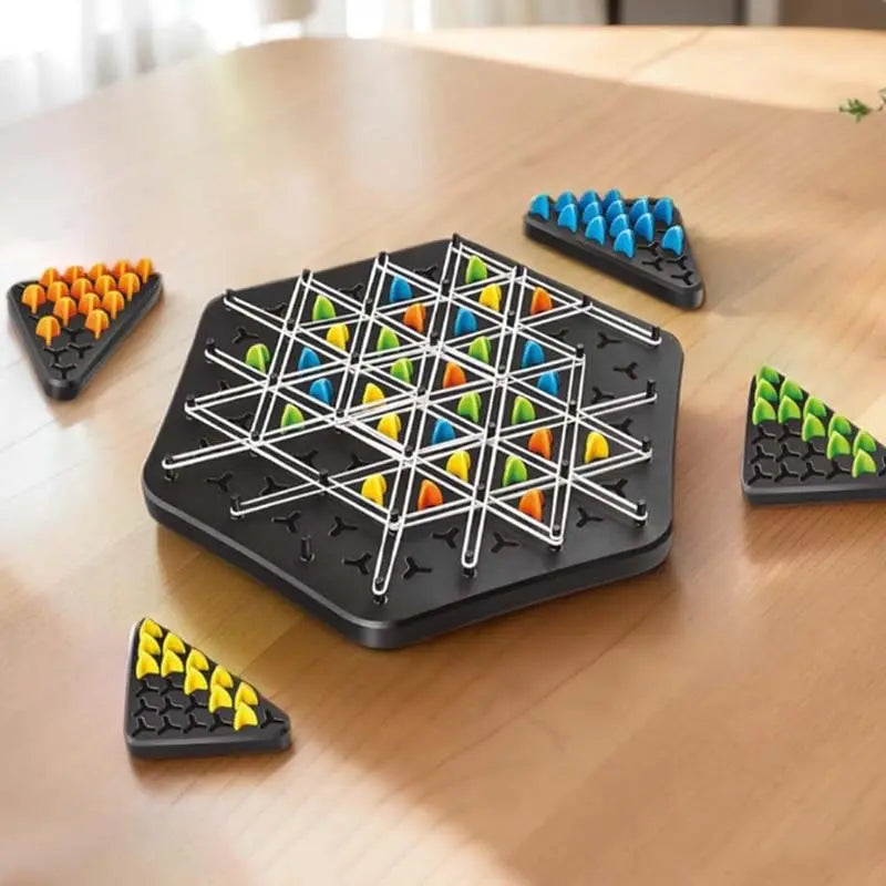 Strategy Board Game Durable ABS Plastic Stackable 2-4 Players