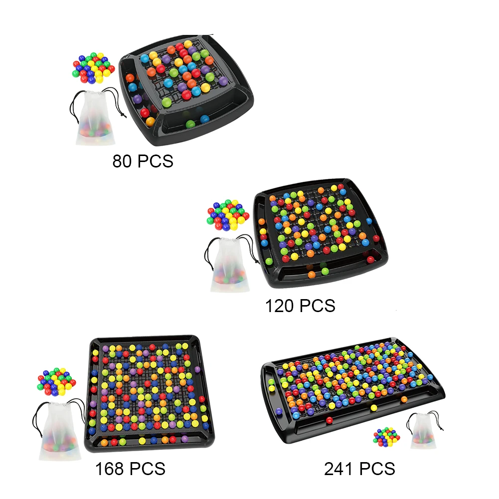 Strategy Game Two-Player Color-Matching With Storage Bag