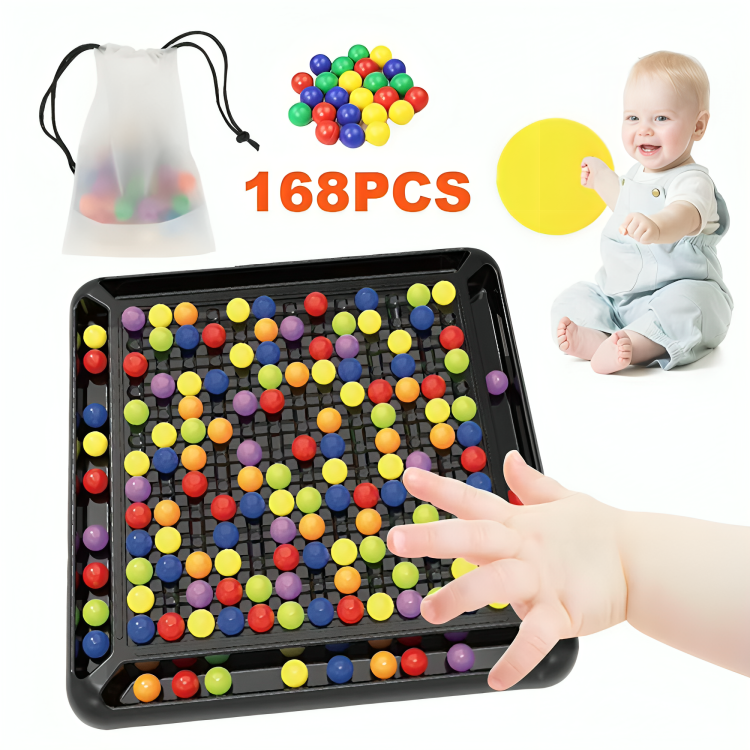Strategy Game Two-Player Color-Matching With Storage Bag