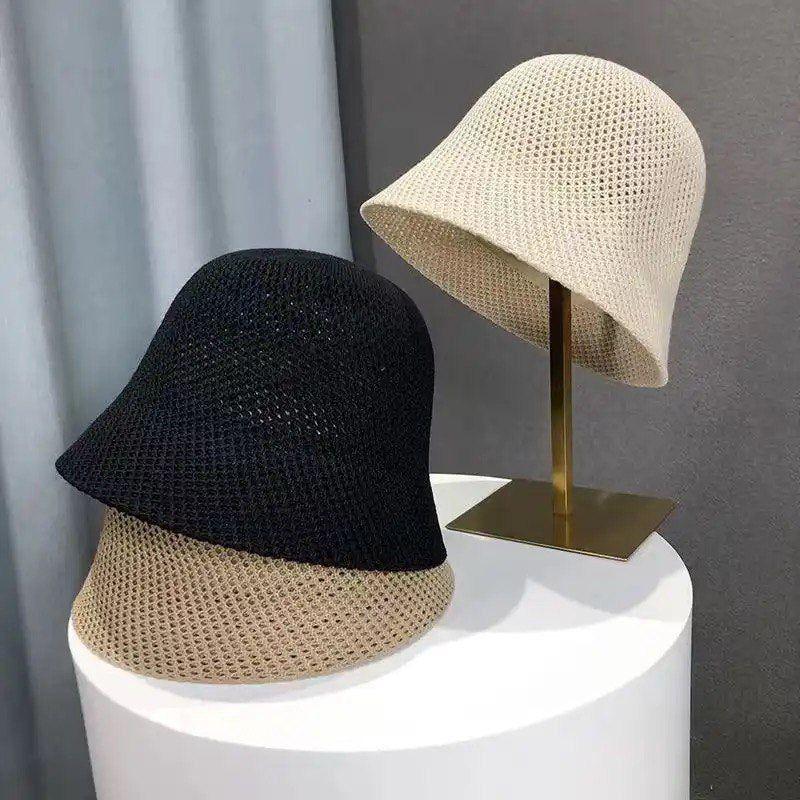 Straw Sun Hat Wide Brim UV Protection Adjustable Band