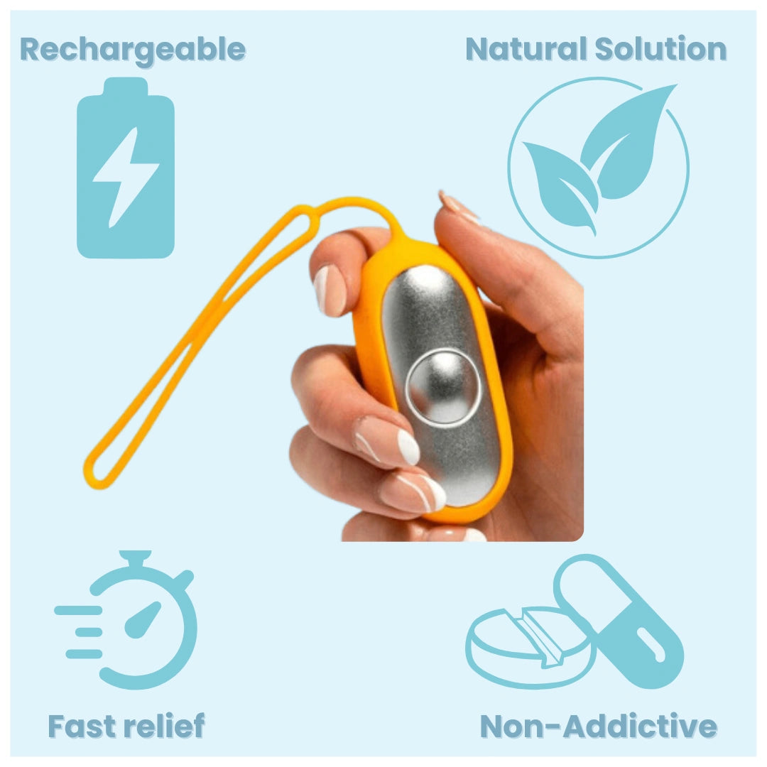 Stress Relief Device Microcurrent Portable Drug-Free