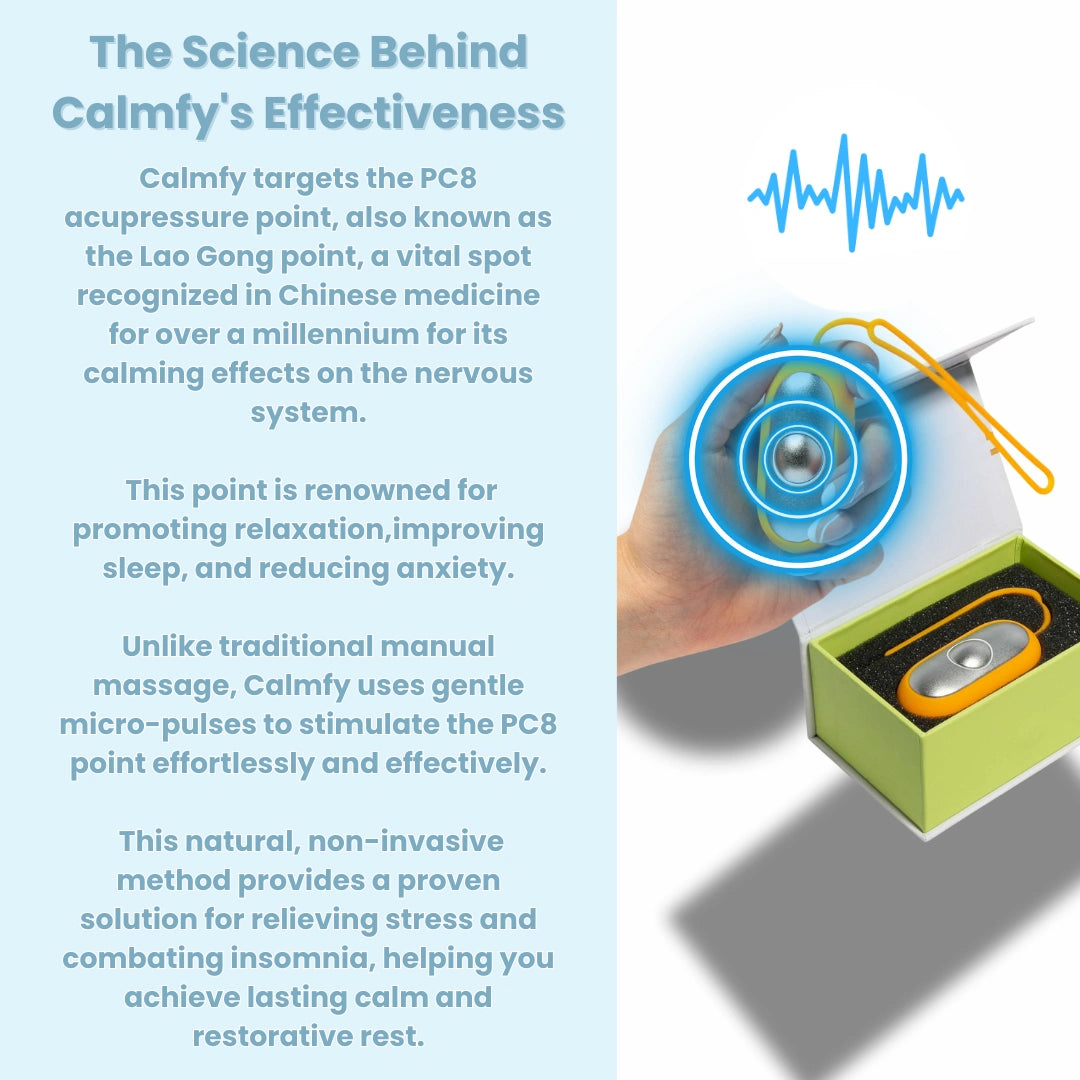 Stress Relief Device Microcurrent Portable Drug-Free