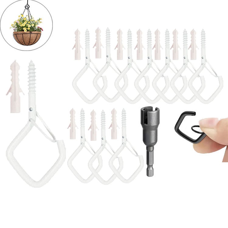String Light Hooks Stainless Steel Safety Lock