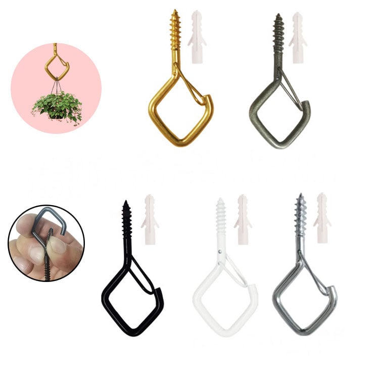 String Light Hooks Stainless Steel Safety Lock