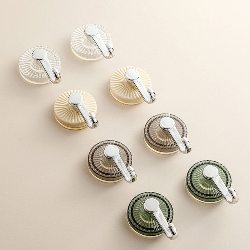Suction Cup Hooks No-Drill Strong Waterproof Suction