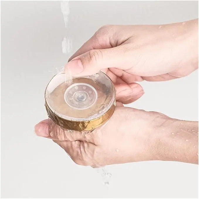 Suction Hook Holds 9.9 lbs Gold Stainless Steel