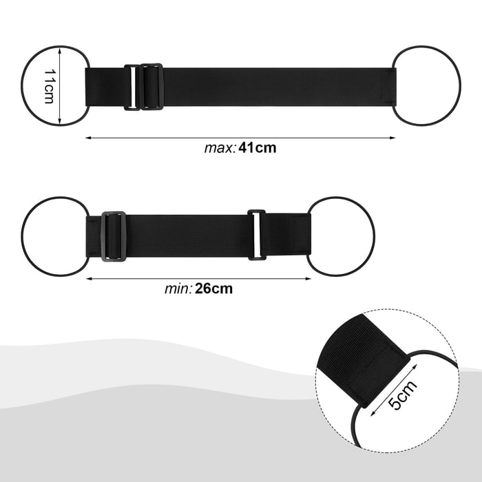 Suitcase Strap Adjustable Non-Slip Polyester