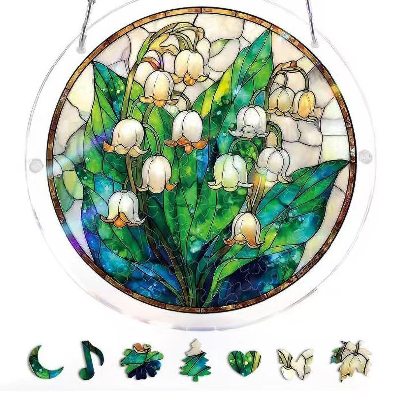 Sun Catcher Mosaic Stained Glass Shatterproof Acrylic & UV-Resistant