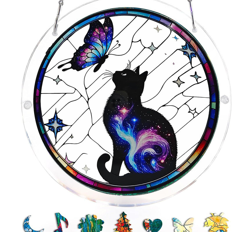 Sun Catcher Shatterproof Acrylic Rainbow Reflections