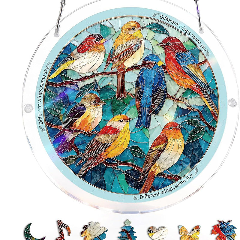 Sun Catcher Shatterproof Acrylic Rainbow Reflections