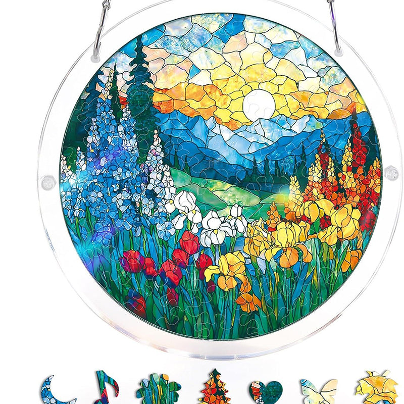 Sun Catcher Shatterproof Acrylic Rainbow Reflections