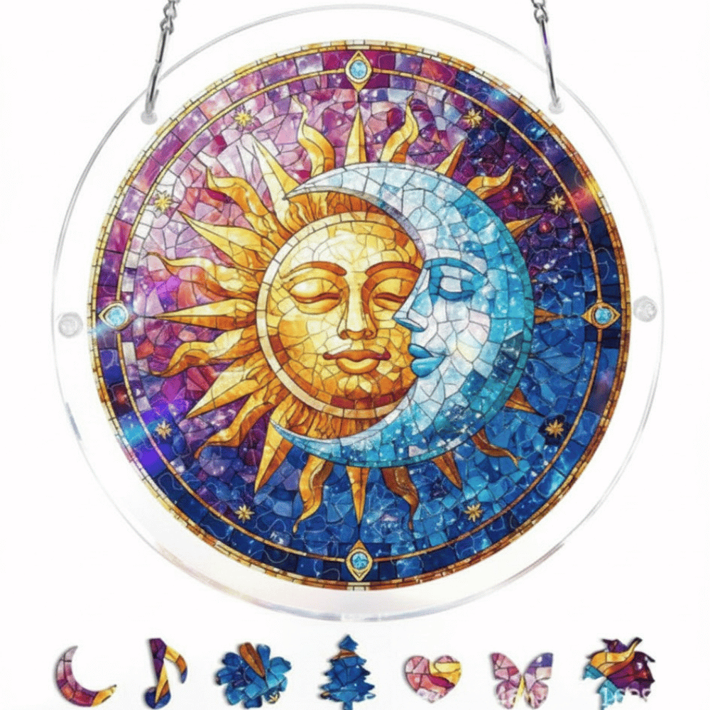 Sun Catcher Shatterproof Acrylic Rainbow Reflections