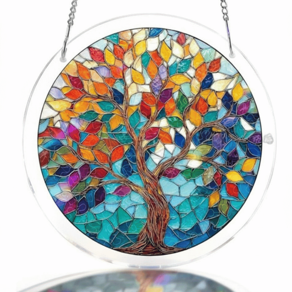 Sun Catcher Shatterproof Acrylic Rainbow Reflections