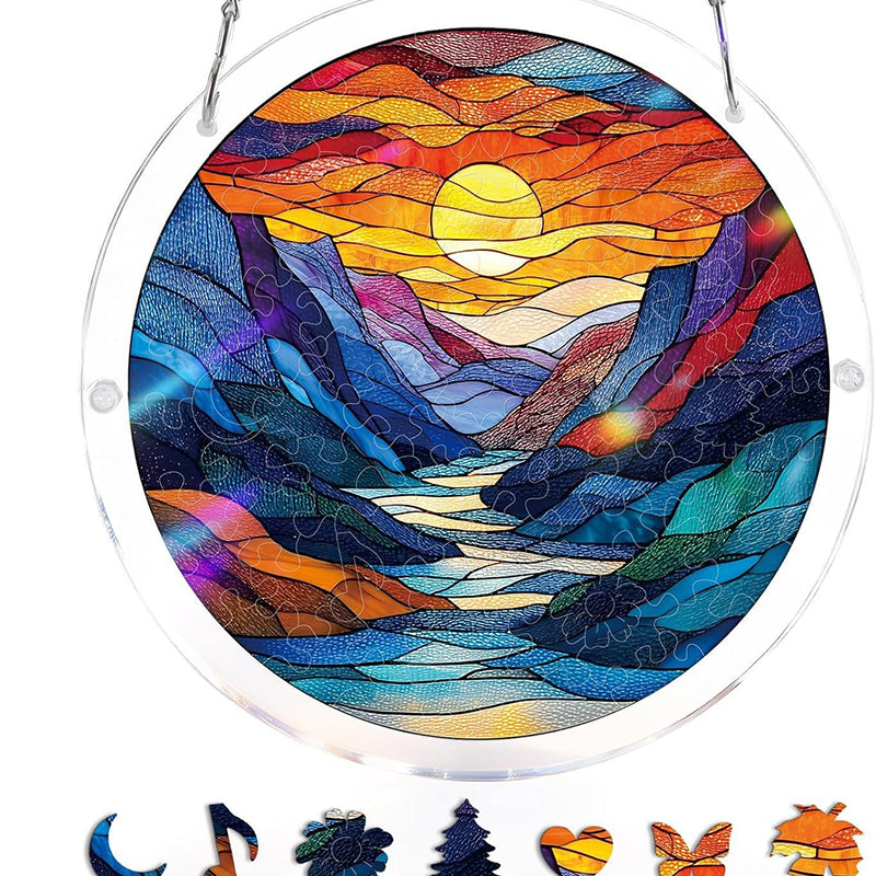 Sun Catcher Shatterproof Acrylic Rainbow Reflections