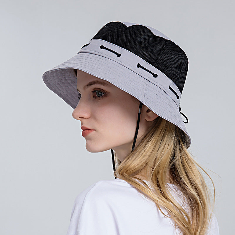 Sun Hat Breathable Wide Brim & Adjustable Chin Strap