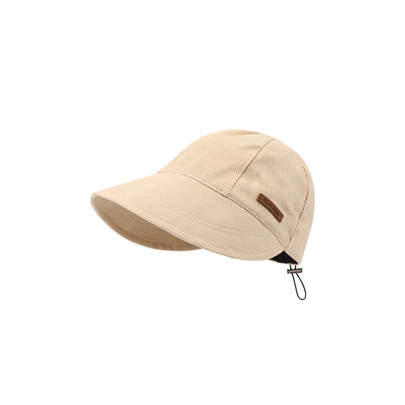 Sun Hat Foldable Wide Brim Water-Repellent Cotton