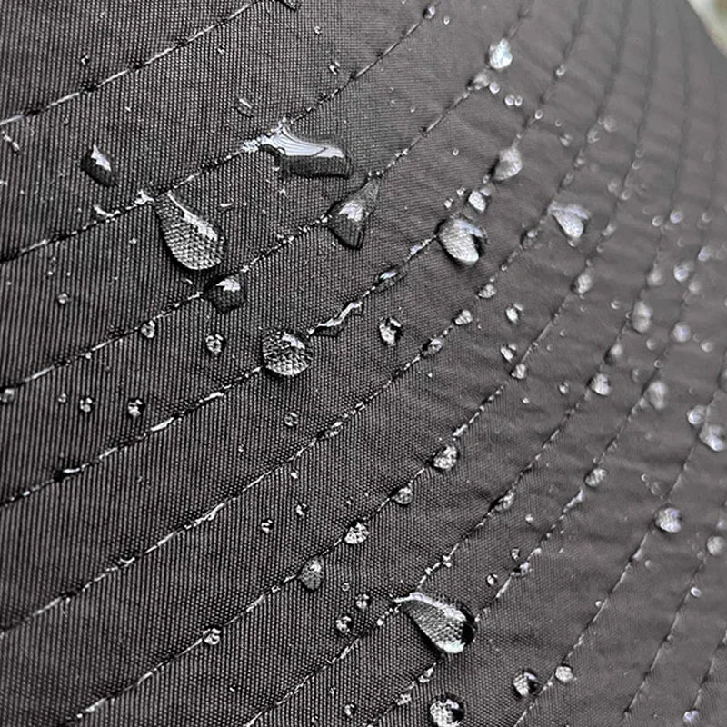 Sun Hat Foldable Wide Brim Water-Repellent Cotton