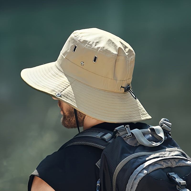 Sun Hat UPF 50 Wide Brim & Breathable Mesh