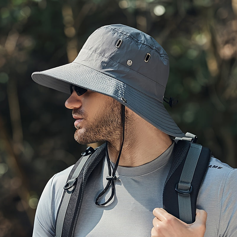 Sun Hat UPF 50 Wide Brim & Breathable Mesh