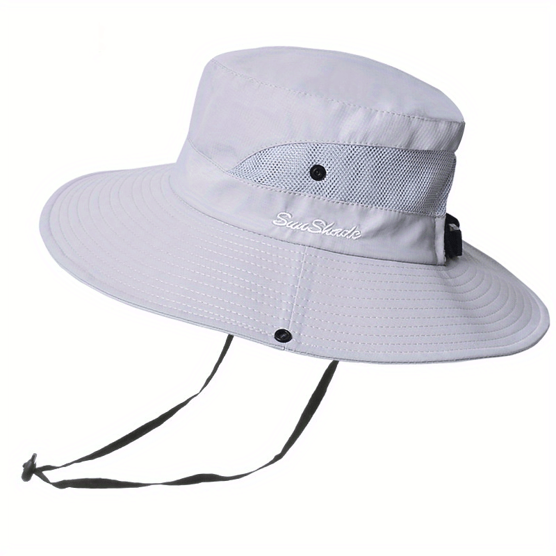 Sun Hat UPF 50+ Wide Brim & Breathable Mesh