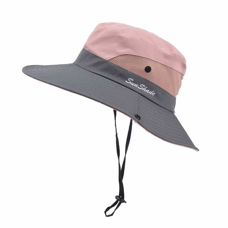 Sun Hat UPF 50+ Wide Brim & Breathable Mesh